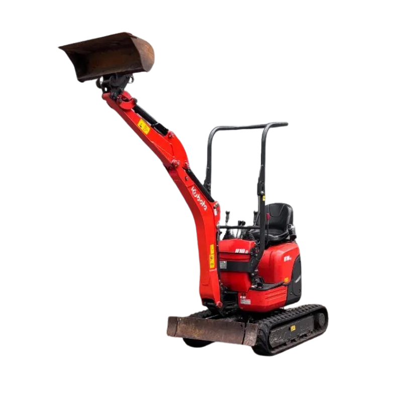 Kubota U10-3 G Baumaschine mit 3 Löffeln – Bild 2