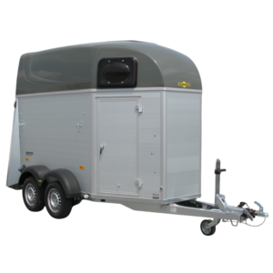 Humbaur Equitos Alu 2000 mit Sattelkammer – Pferdeanhänger 2000 kg