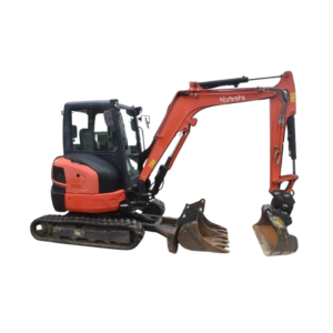 Kubota U36-4 Minibagger mit Powertilt & Löffel