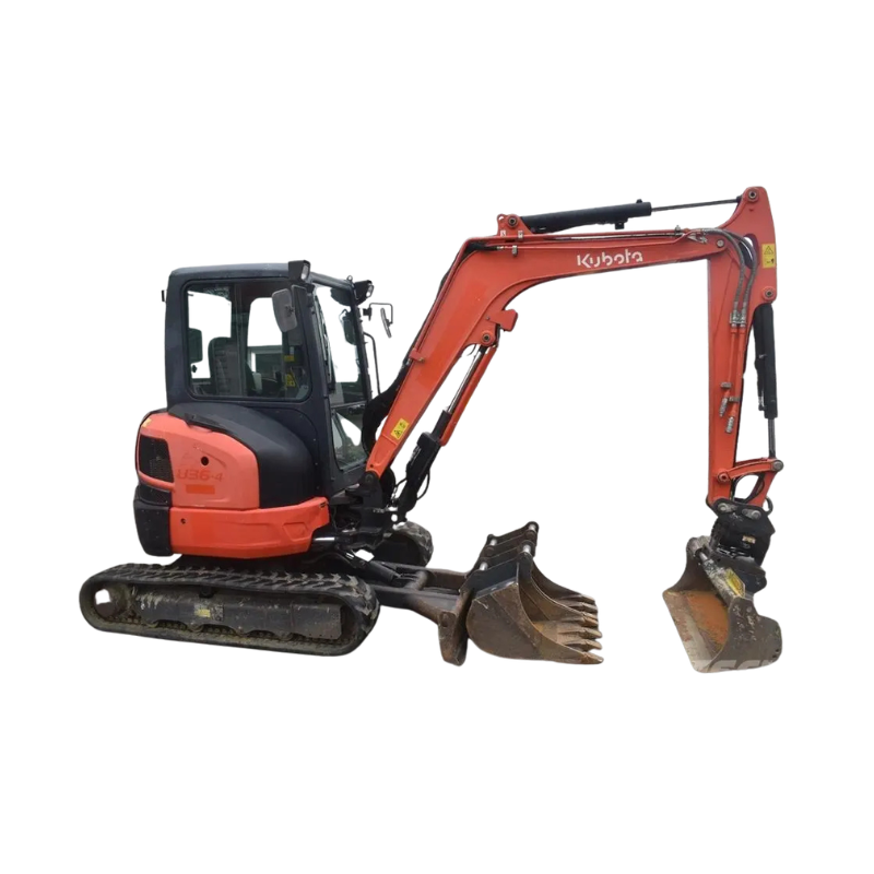 Kubota U36-4 Minibagger mit Powertilt & Löffel