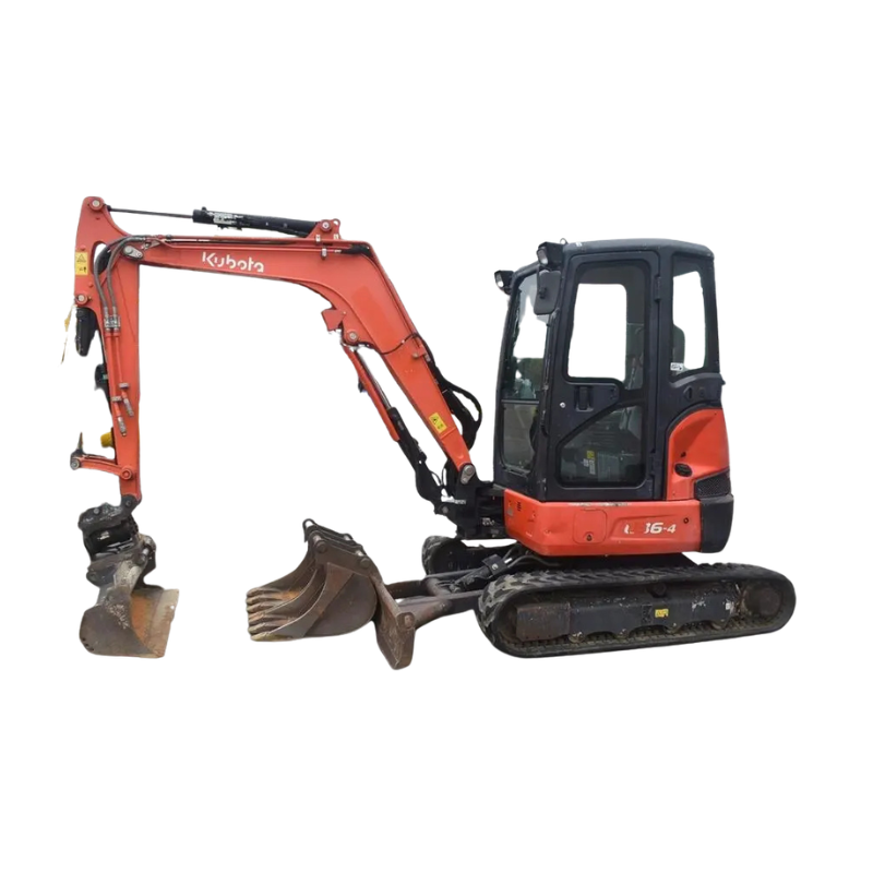 Kubota U36-4 Minibagger mit Powertilt & Löffel – Bild 3
