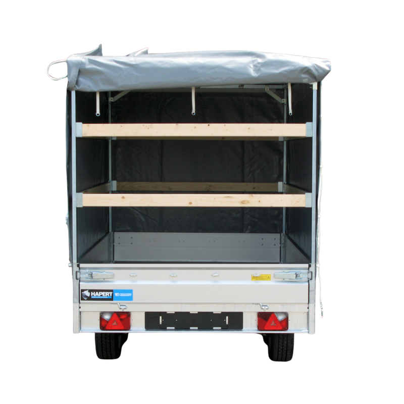 Hapert Azure H-2 Hochlader mit Plane (2000 kg) – Bild 3