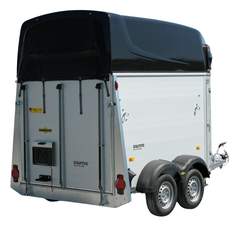 Humbaur Equitos Alu Plus 2400 Sattelkammer & Seitentrittschutz – Bild 4