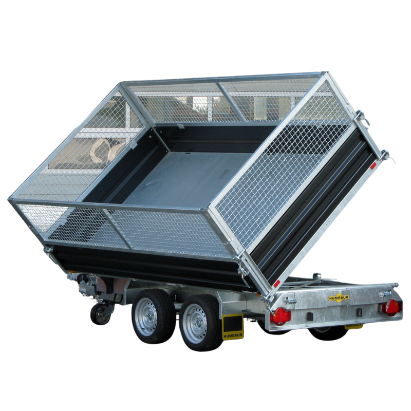 Humbaur HTK 3500.31 Stahl – 3-Seitenkipper mit E-Pumpe – Bild 2